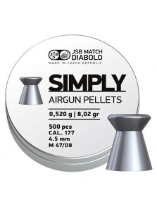 Diabolo JSB Simply 0,520 g, kal. 4,5 mm, 500 ks