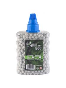 Guľôčky BB, 6 mm, Combat Zone, 0,20 g, 800 ks, biele