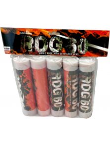 Pyrotechnika Dymovnice škrtací oranžová 5ks