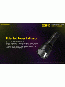 Svietidlo NITECORE NEW P30 (NL2150R, USB-C kábel)