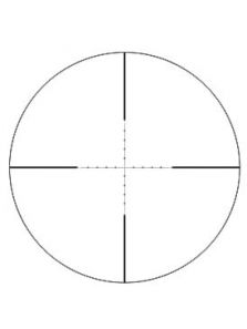 Puškohľad HJB 3 - 9 X 40 Mil-Dot +montáž BAU80120