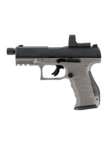 Pištoľ CO2 Walther PPQ M2 Q4 TAC Combo 4.6" Set, kal. 4,5mm diabolo