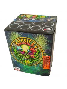 Pyrotechnika kompakt 16ran / 25mm Houbičky