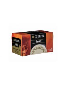 .22LR Federal Premium Gold Medal Target 40gr/2,59g Solid, 50 ks (711B)