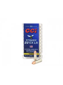 .22EXLR CCI Stinger 32gr/2,07g Copper-Pated HP, 50 ks (5050)