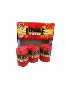 Pyrotechnika Fontána Explosive 3ks
