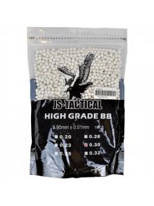 Guľôčky BB 6 mm JS-Tactical High Grade 0.30 g, 1 kg