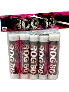 Pyrotechnika Dymovnice škrtací růžová 5ks