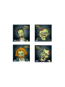 Terč vzduchovka ASG Zombie 14 x 14 cm, 100 ks