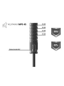 Klymax MPS 45 Aluminium, max. kal. 6-7mm