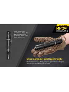 Svietidlo NITECORE MH12V2 + NL2150