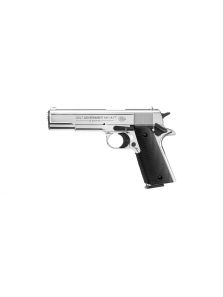 Pištoľ exp. Colt Government 1911 A1 chrome, kal. 9mm P.A.K.