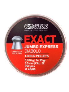 Diabolo JSB Jumbo Exact express, kal. 5,52 mm, 250 ks